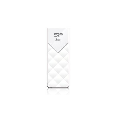 Clé USB Silicon Power Ultima U03 / 8 Go / Blanc