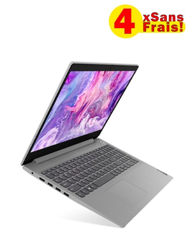 LENOVO IdeaPad 3 15IGL05 N4020 4Go 1To - Gris (81WQ00GWFG-8)