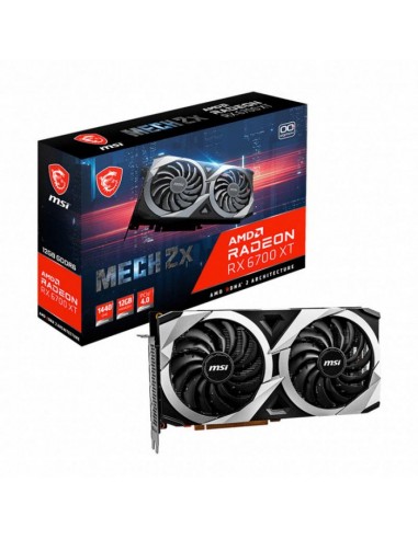 Carte Graphique Gamer MSI RADEON RX 6700 XT MECH 2X 12G OC (912-V398-022)