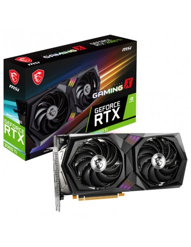 Carte Graphique MSI GEFORCE RTX 3060 TI GAMING X / 8G GDDR6X (912-V397-240)