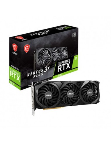 Carte Graphique MSI GEFORCE RTX 3070 VENTUS 3X PLUS 8G OC LHR (912-V390-457)