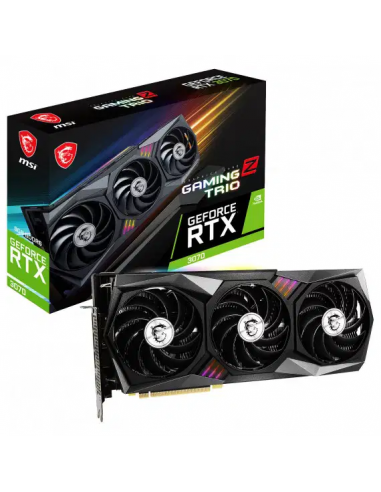 Carte Graphique MSI GeForce RTX 3070 GAMING Z TRIO 8G LHR (912-V390-271)