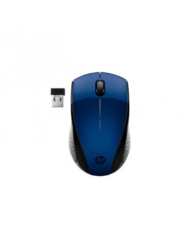 Souris Optique HP Sans Fil 200 / Bleu Lumière (7KX11AA)