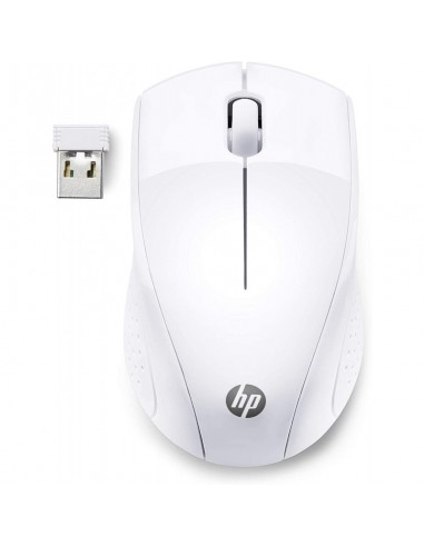 Souris Optique HP Sans Fil 200 / Blanc (7KX12AA)