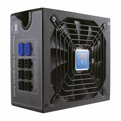 Boite d'alimentation PowerCool 650W X-Viper Single Rail 80+ Bronze