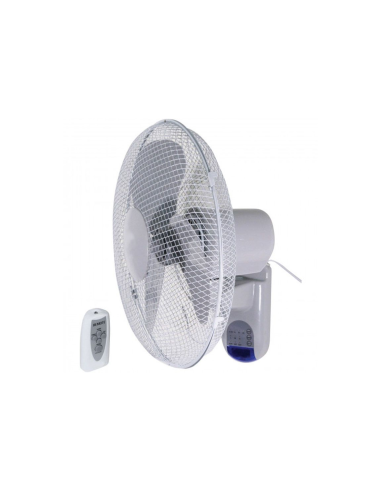 Ventilateur Mural HGE 34W Avec Commande - Blanc