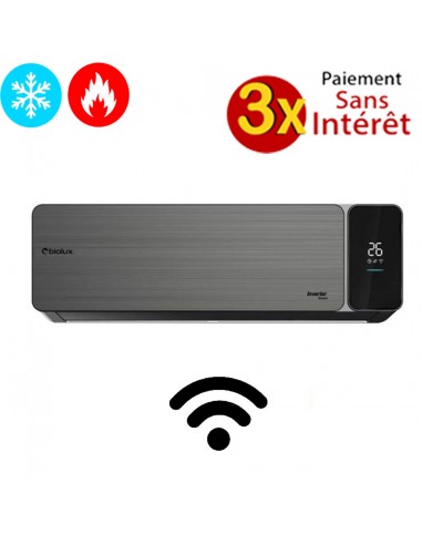 Climatiseur Inverter BIOLUX 9000BTU Chaud/Froid Smart - M.95CFVS