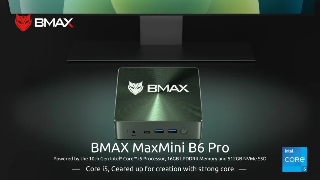 Mini PC de Bureau BMAX MaxMini B6 Pro