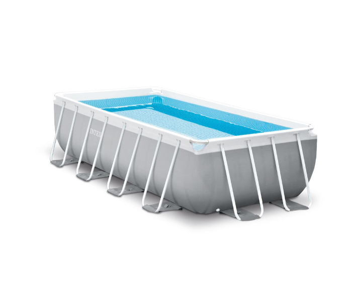 Intex kit Piscine Prism Frame Ovale Tubulaire (l) 6,10 x (l) 3,05 x (h) 1,22m