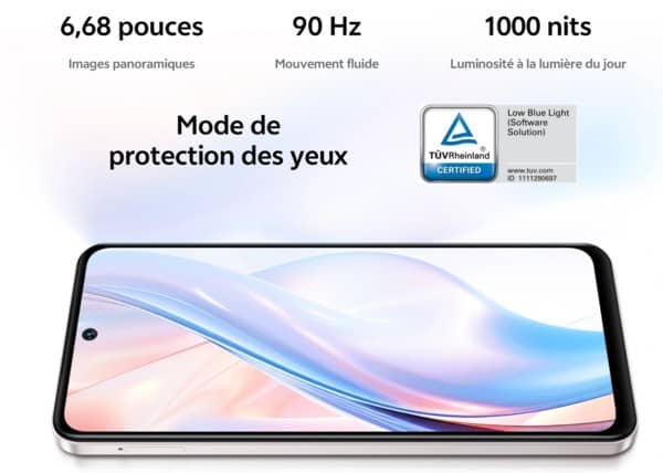 VIVO Y19s Prix Tunisie - Présentation de l'écran de 6.5 pouces HD+