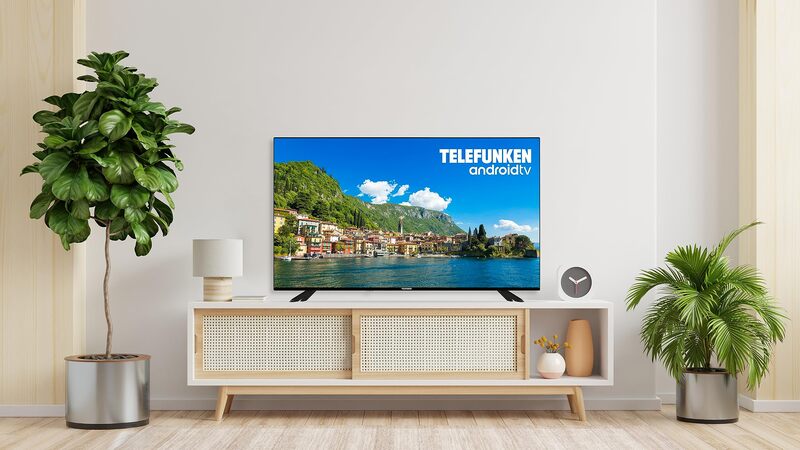 TV TELEFUNKEN 65'' Smart Google TV G4E 4K UHD - Noir UHD 4K