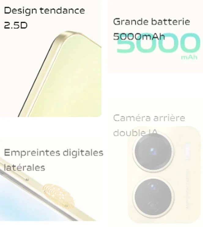 Acheter le Vivo Y16 en Tunisie - Performance et fiabilité à petit prix