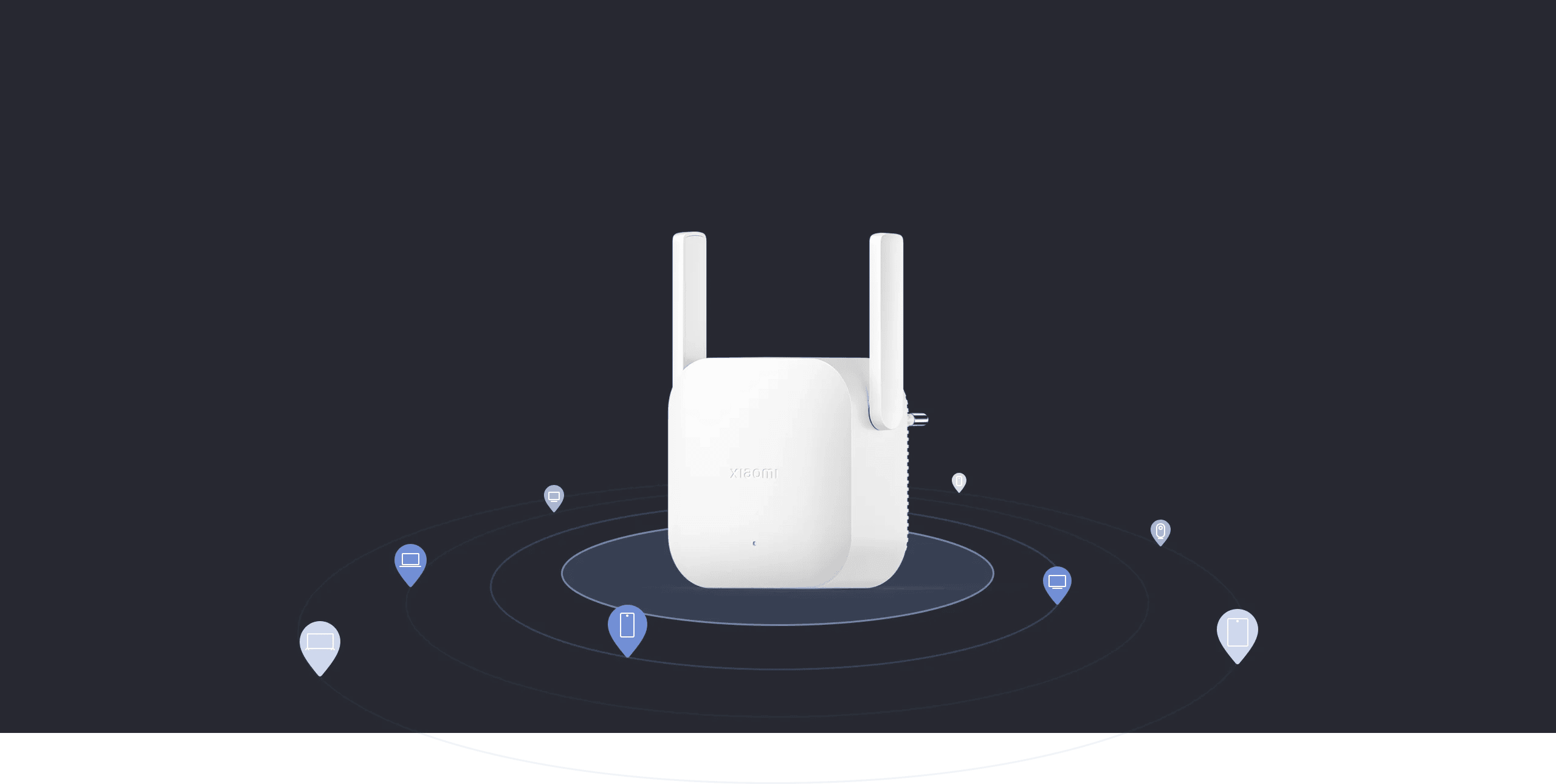 Répéteur Prolongateur de portée WiFi Xiaomi N300 / 300 Mbps