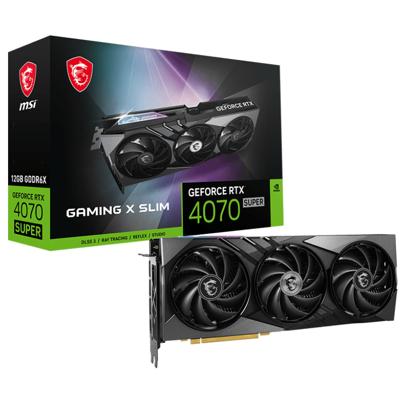 Carte graphique MSI NVIDIA GeForce RTX 4070 Super