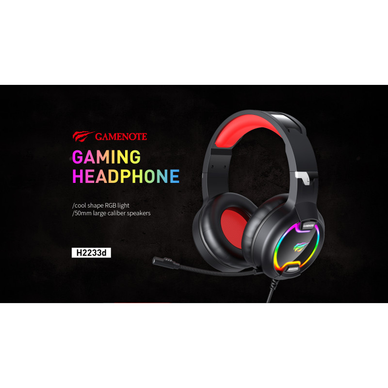 Casque Micro Gamer Havit H2233D / RGB