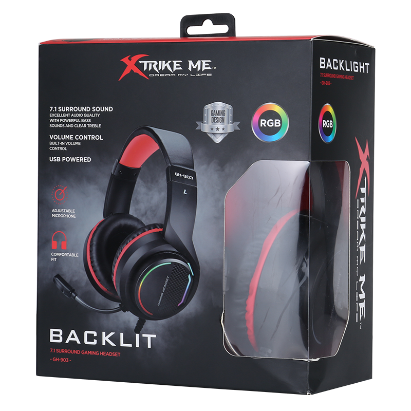 Casque Micro Gaming USB Xtrike Me GH-903