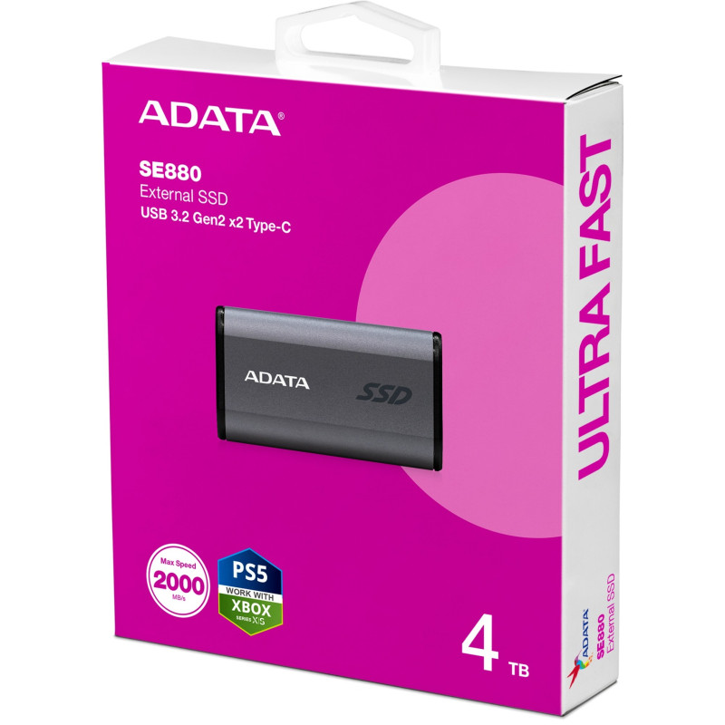 Disque Dur Externe SSD ADATA SE880 4 To