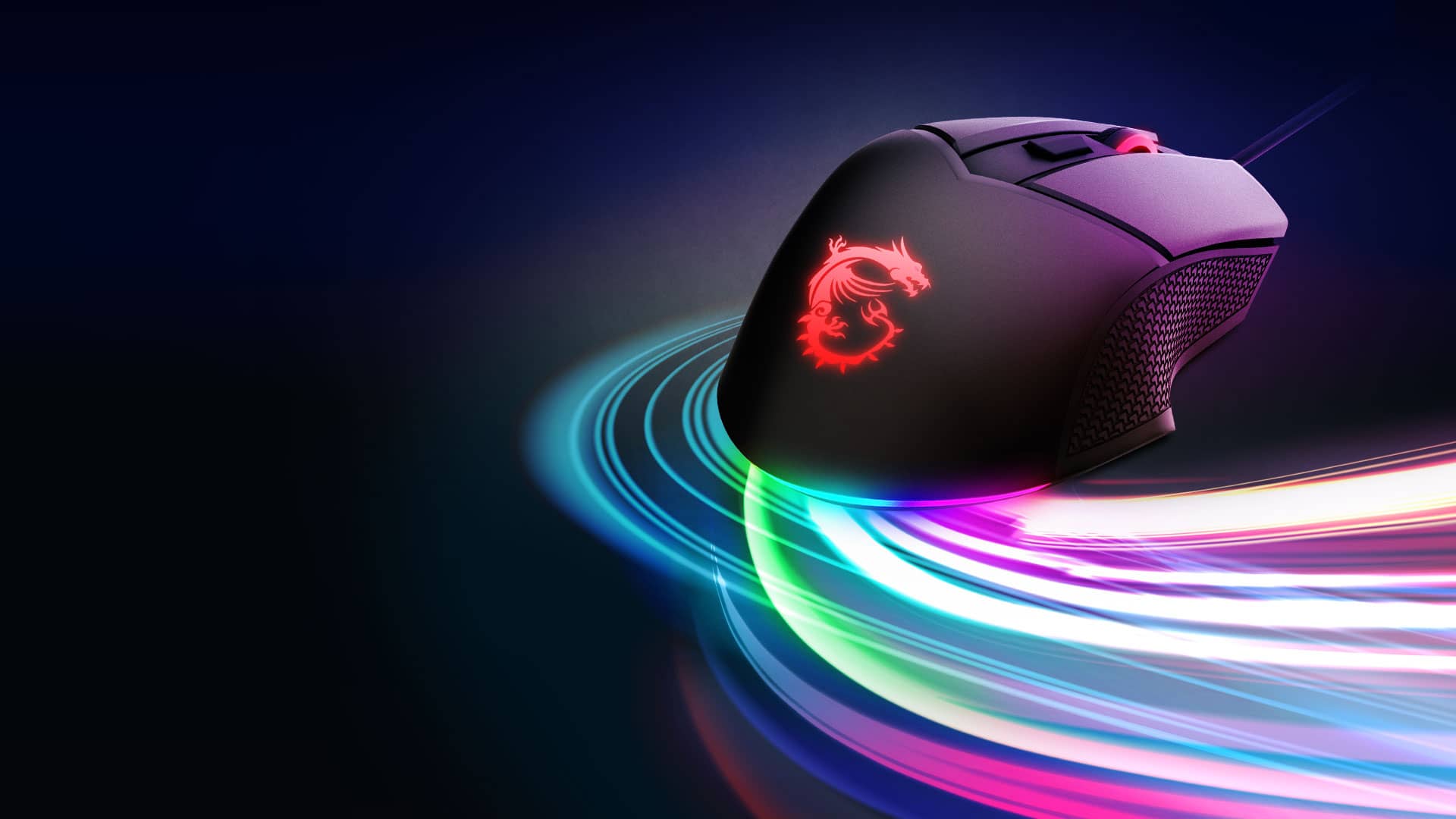 Souris Filaire GAMING MSI Clutch GM11 / RGB / Noir