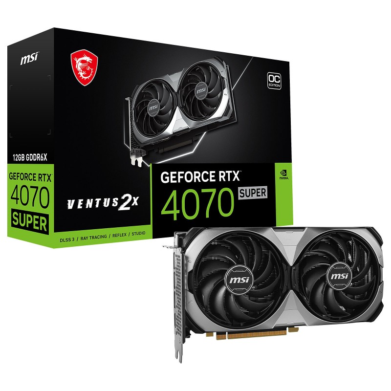 Carte graphique MSI GeForce RTX 4070 Super