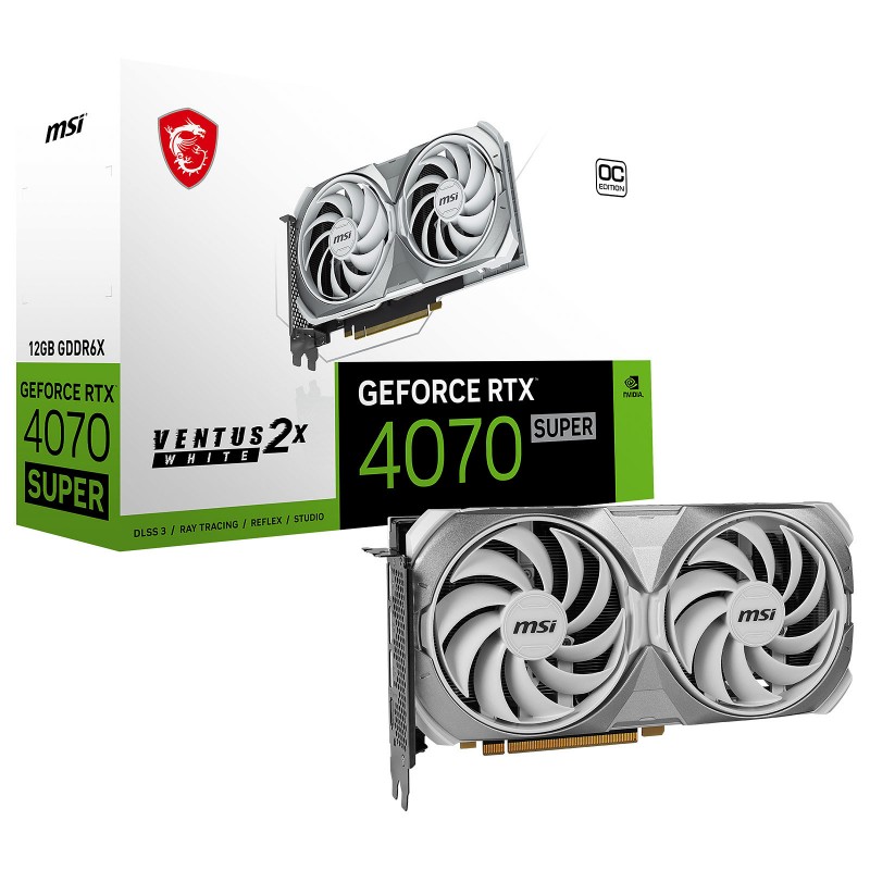 Carte graphique MSI GeForce RTX 4070 Super