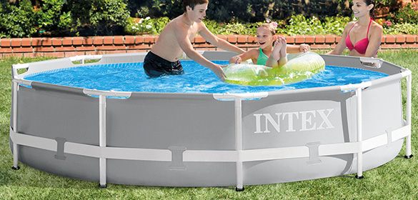 Petite Piscine Metal Frame Ronde - Détails